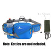 Multifunctional Outdoor Waist Bag with Water Bottle Holder and Carabiner - Running, Hiking & Fitness Belt Bag