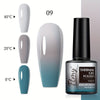 Temperature-Sensitive Color Changing Gel Nail Polish 7ml (0.24 fl oz) Fragrance-Free, Thermochromic Nail Art Manicure