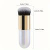 Professional Synthetic Makeup Brush for Foundation, Blush & Highlight - Soft Dense Nylon Bristles, Fragrance-Free, All Skin Types