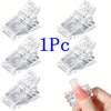 Polygel Nail Extension Clamps – Poly Gel Builder Tip Clips for LED Curing, Reusable Manicure Tool (1/5/10/20 Pack)