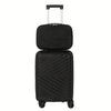 1- or 2-Piece Hard Shell Luggage Set - 20in (51cm) Spinner Carry-On + 14in (36cm) Crossbody Handbag, Wheels, Multi-Color