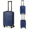 20-Inch ABS Hardside Carry-On Luggage with Combination Lock & 360° Spinner Wheels