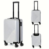 20-Inch ABS Hardside Carry-On Luggage with Combination Lock & 360° Spinner Wheels