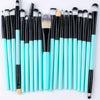 20/34-Piece Makeup Brush Set + 8 Mini Brushes – Professional Soft Synthetic Face & Eye Brushes for Beginners