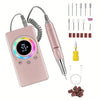 45000 RPM Professional USB Rechargeable Electric Nail Drill — Low Noise, Low Heat, Long Battery for Manicure & Pedicure