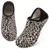 Lightweight Slip-On House Slippers - Non-Slip Rubber Sole, Cozy Fabric Lining, All-Season