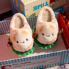 Cozy Cartoon Animal Slippers - Unisex Soft Warm Non-Slip EVA Sole Indoor/Outdoor House Shoes