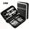 11/26-Piece Stainless Steel Nail Clipper Kit with Ear Spoon & Nail Files for Men and Women