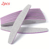 2-Pack Nail Files & Buffers 100/180 Grit Flexible Sandpaper Manicure and Pedicure Tools