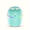 Portable USB Aromatherapy Humidifier - Mini Quiet Mist Diffuser with Nightlight for Bedroom, Office & Car