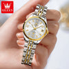 OLEVS Stainless Steel Automatic Mechanical Women's Watch Luminous Classic Luxury Wristwatch