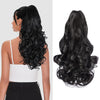 14-Inch (35 cm) Loose Curly Pear Wave Ponytail Extension for Women, Heat-Resistant High Temp Fiber, All-Season Party & Daily Wear