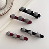 Sparkling Braided Rhinestone Hair Clips for Women Duckbill Barrettes Hairpins