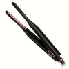 Compact Narrow Electric Hair Straightener and Curler with Safety Lock - Travel-Friendly