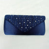 Rhinestone Evening Clutch with Chain Strap – Elegant Party & Festival Purse