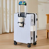 20-Inch (50.8 cm) Hard Shell Spinner Carry-On Luggage with Combination Lock and Aluminum Handle