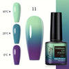 Temperature-Sensitive Color Changing Gel Nail Polish 7ml (0.24 fl oz) Fragrance-Free, Thermochromic Nail Art Manicure