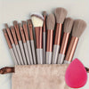 Soft Fluffy Makeup Brush Set – Professional Foundation, Powder & Eyeshadow Kabuki Blending Brushes