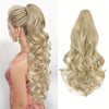 14-Inch (35 cm) Loose Curly Pear Wave Ponytail Extension for Women, Heat-Resistant High Temp Fiber, All-Season Party & Daily Wear