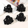 Frosted Octopus Hair Clips - Matte Oval Hairpin, 1/4/9 Pack