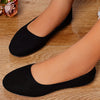 Women's Minimalist Slip-On Flats Lightweight Soft-Sole Low-Cut Walking Shoes