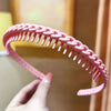 Non-Slip Textured Grip Headband for Women — Facial Cleansing, Makeup & Spa Hairband
