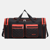 Extra Large Travel Duffel Bag - Durable Nylon Multi-Pocket Gym & Weekend Bag (Red, Blue, Black)