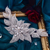 Handmade Bridal Headband with Alloy Rhinestones - Luxury Wedding Hair Accessory
