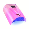 Cordless Rechargeable 128W Nail Curing Lamp — 4 LCD Timers, Auto Sensor & Spacious Interior for All Hand Sizes | Gradient Purple Pink Gold Black White Mermaid