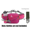 Multifunctional Outdoor Waist Bag with Water Bottle Holder and Carabiner - Running, Hiking & Fitness Belt Bag