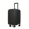 20-Inch (50.8 cm) Lightweight Carry-On Spinner Suitcase - Foldable 360° 4-Wheel, Telescopic Handle & Combination Lock, ABS+PC Shell