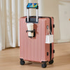 20-Inch (50.8 cm) Hard Shell Spinner Carry-On Luggage with Combination Lock and Aluminum Handle