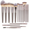 10/20-Piece Professional Makeup Brush Set with Bag - Foundation Eyelash Eyebrow Eyeshadow Cosmetic Tools Gift