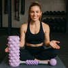 3-in-1 Foam Roller & Fascia Ball Set — Hollow Massage Roller, Muscle Roller Stick & Plantar Fasciitis Ball for Recovery, Yoga & Pilates