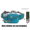 Multifunctional Outdoor Waist Bag with Water Bottle Holder and Carabiner - Running, Hiking & Fitness Belt Bag