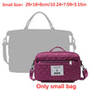 Women's Large Quilted Checkered Duffle Bag - Removable Strap, Zipper Closure, Spacious Travel & Gym Weekend Bag