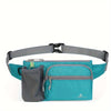 Water Bottle Waist Bag 1-Pack – Sports Running & Fitness Belt Pack with Multi-Functional Bottle Holder for Hiking, Shopping & Marathons