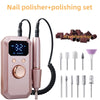 Portable USB Rechargeable Electric Nail Drill Pen - Professional Manicure & Gel Remover