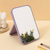 Portable Folding Desktop Makeup Mirror - Princess-Style Compact Vanity for Travel & Dorms, Perfect Women's Gift