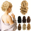 Curly Wavy Clip-In Ponytail – Clip-On Volumizing Hair Extension for Women – Heat-Resistant Fiber