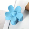Flower Frosted Candy Hair Claw Clip – Non-Slip Strong Hold Jaw Clip for Women & Girls