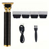 Cordless USB Rechargeable Hair Clipper Trimmer Set - Professional Hair Cutting Kit