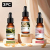 3-Pack Essential Oil Set 10ml (0.34 fl oz) Each — 30ml Aromatherapy Oils for Home Humidifier, Car Diffuser & Stone Air Freshener