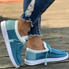 Women's Plush-Lined Flat Loafers - Casual Lace-Up Lightweight Low-Top Sneakers