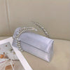 Elegant Rhinestone Clutch Bag for Women — Lightweight Evening Handbag with Magnetic Closure & Removable Strap