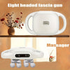 8-Head Fascia Gun Muscle Massager for Full Body – Rechargeable Deep Tissue Percussion Massager, USB Charging