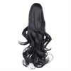 Clip-In Curly Ponytail Hair Extension – 11.8 in (30 cm) Loose Wave Claw Clip, Synthetic High-Temp Fiber for Women