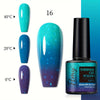 Temperature-Sensitive Color Changing Gel Nail Polish 7ml (0.24 fl oz) Fragrance-Free, Thermochromic Nail Art Manicure