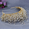 Handmade Rhinestone Bridal Headband – Luxury Wedding Hairband for Bride & Bridesmaids