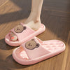 Kawaii Bear Cloud Slides Cute Cartoon Slip-On EVA Shower and Pool Sandals